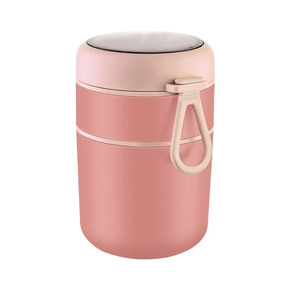 Boîte Repas Isotherme Inox Hermétique — 530ml ou 710ml