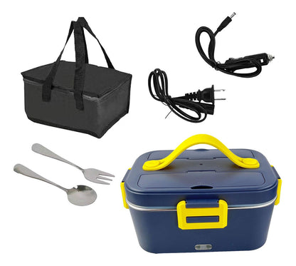 Intérieur inox et câble de la lunch box  chauffante