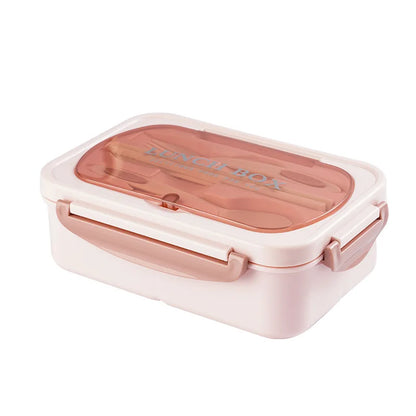 Lunch Box Portable Hermétique — Couverts Inclus