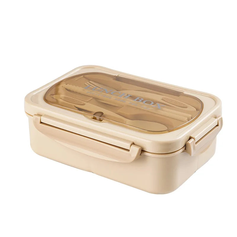Lunch Box Portable Hermétique — Couverts Inclus
