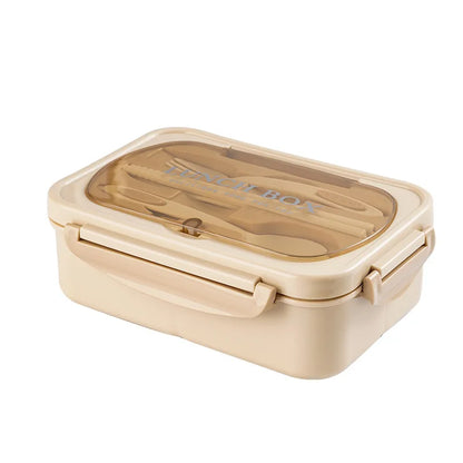 Lunch Box Portable Hermétique — Couverts Inclus